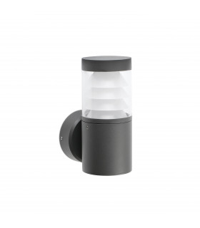 Outdoor LED 3 Wall Lamp Dark Grey 10W 3000K IP65