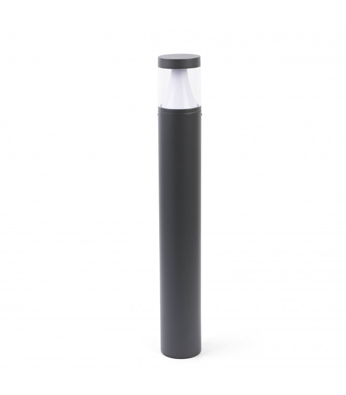 Outdoor LED 1 Dark Grey Bollard 10W 3000K IP65