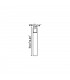 Outdoor LED 1 Dark Grey Bollard 10W 3000K IP65
