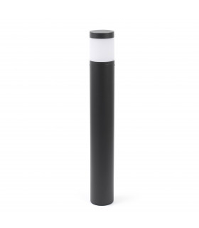Outdoor LED 2 Dark Grey Bollard 10W 3000K IP65