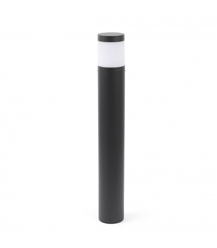 Outdoor LED 2 Dark Grey Bollard 10W 3000K IP65