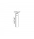 Outdoor LED 2 Dark Grey Bollard 10W 3000K IP65