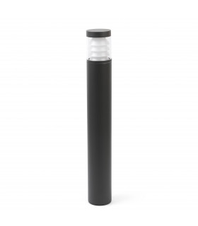 Outdoor LED 3 Dark Grey Bollard 10W 3000K IP65
