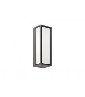 Outdoor LED Box Wall Lamp Dark Grey 9W IP65