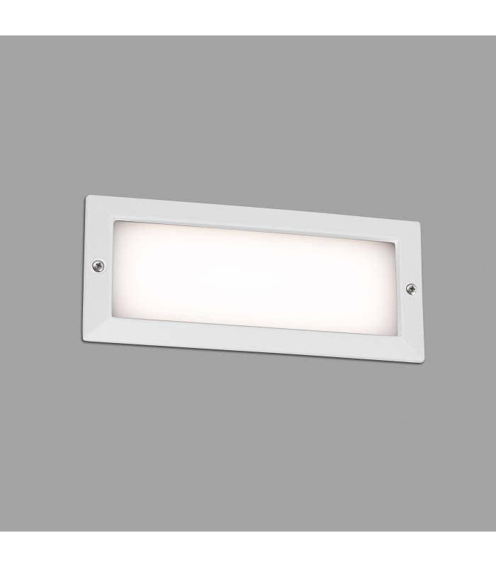 Outdoor LED Recessed Wall Light White 5W 3000K IP54