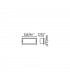 Outdoor LED Recessed Wall Light White 5W 3000K IP54