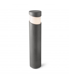 Outdoor Bollard Light Concrete 1x E27 IP65