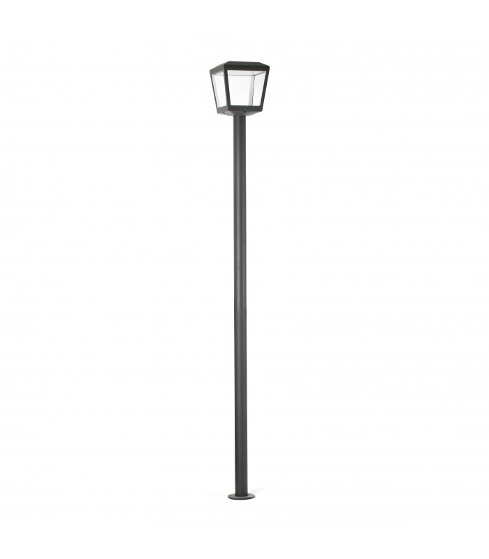 Outdoor LED Lamp Post Dark Grey 18W 3000K IP54