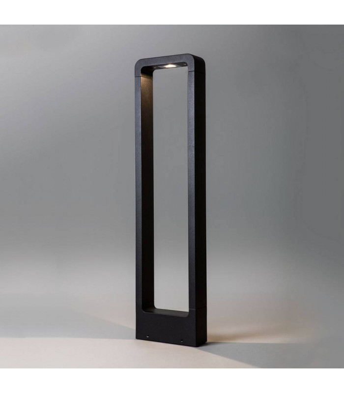 Outdoor LED Bollard Textured Black IP54