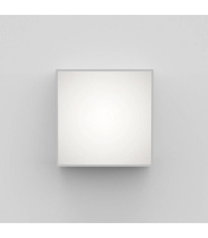 LED Outdoor Wall Light Textured White IP65