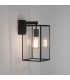 Outdoor Wall Light Textured Black IP23, E27