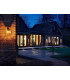 Outdoor Wall Light Textured Black IP23, E27