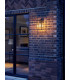 Outdoor Wall Light Textured Black IP23, E27
