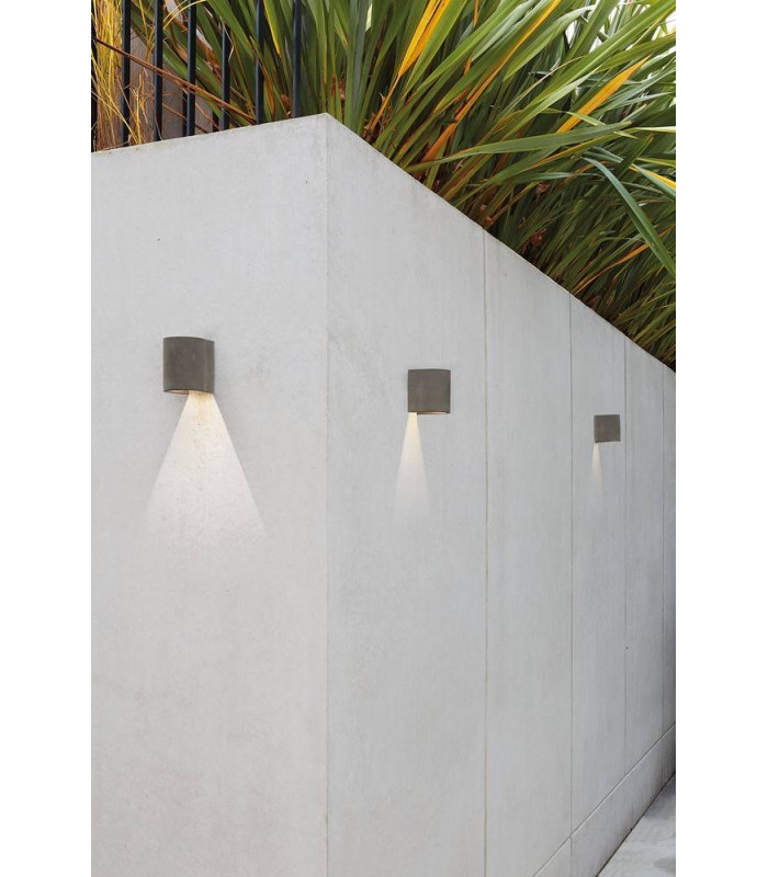 LED Outdoor Wall Light Concrete IP65