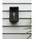 Outdoor Wall Light Bronze IP44, E27