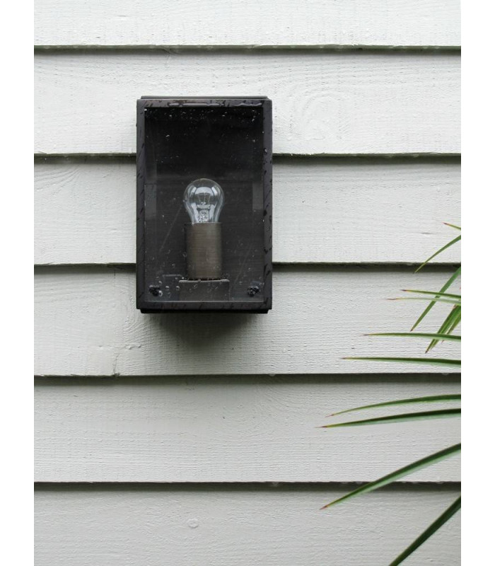 Outdoor Wall Light Bronze IP44, E27