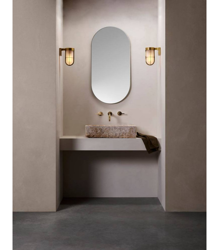 Outdoor Wall Light Bronze IP44, E27