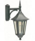 1 Light Outdoor Wall Lantern Light Black IP54, E27