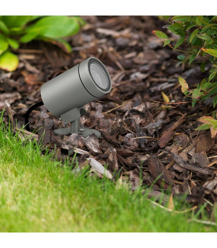 Spike Spot 12V LED Outdoor Spotlight Textured Black IP65
