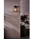 Outdoor Wall Light Textured Black IP23, E27