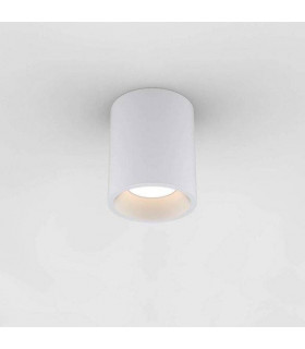 Outdoor Round Surface Mounted LED Downlight Textured White IP65