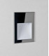 Outdoor LED Recessed Marker Wall Light Polished Stainless Steel IP65