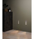 Outdoor LED Recessed Marker Wall Light Brushed Stainless Steel IP65