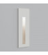 Outdoor LED Recessed Marker Wall Light Textured White IP65