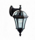 1 Light Outdoor Garden Wall Lantern Rusty Brown IP44, E27