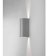 LED Outdoor Wall Light Textured Grey IP65
