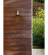 LED Outdoor Wall Light Polished Nickel IP65, GU10