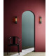 LED Outdoor Wall Light Bronze IP44, E27