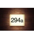 Outdoor LED Wall LightNight Sign 6W 4000K 545lm IP54