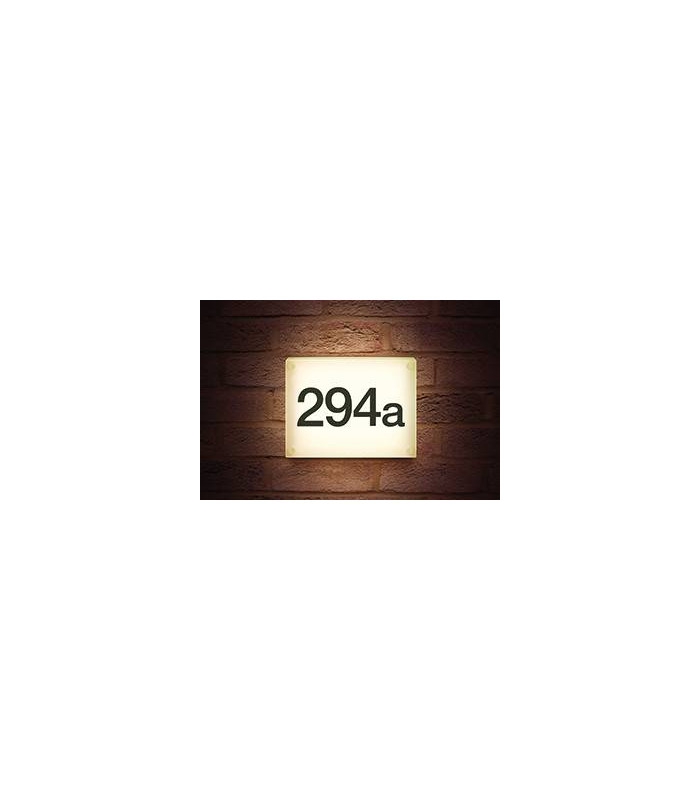 Outdoor LED Wall LightNight Sign 6W 4000K 545lm IP54