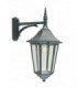 1 Light Outdoor Wall Lantern Light Black IP54, E27