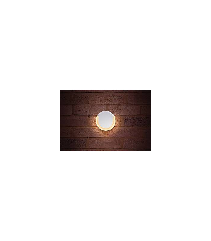 Outdoor LED Mini Wall Light 8W 3000K 400lm IP54 - White