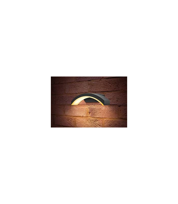 Outdoor LED Curve Wall Light 7.5W 3000K 360lm IP54