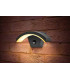 Outdoor LED Curve Wall Light 8W 3000K 360lm IP54 with Integrated PIR sensor