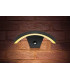 Outdoor LED Curve Wall Light 8W 3000K 360lm IP54 with Integrated PIR sensor