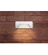 Outdoor LED Brick Wall Light 3W 3000K 160lm IP65 - White