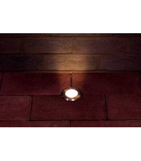Outdoor LED Coastal Ground Uplight IP67 78LM 2W 3000K 25 degree Beam Angle