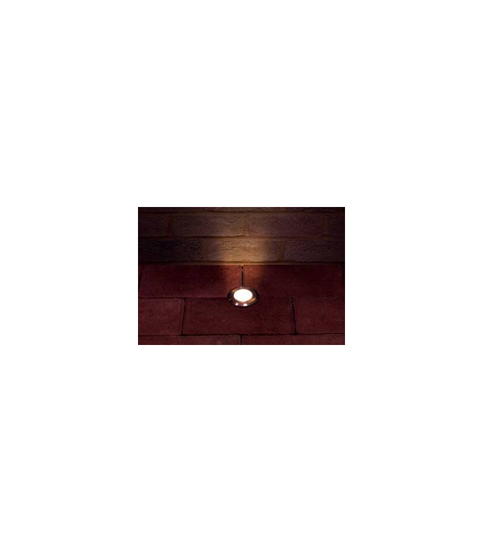 Outdoor LED Coastal Ground Uplight IP67 78LM 2W 3000K 25 degree Beam Angle