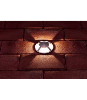 Outdoor LED Coastal Ground 4-Way Path Light IP67 115LM 4.5W 3000K