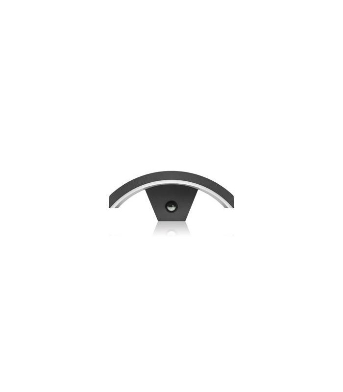 Outdoor LED Curve PIR Wall Light 7.6W 4000K 420lm IP54