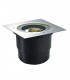 1 Light Ground Light Fitting, Square, Stainless Steel 304, Ip67