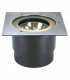 1 Light Ground Light Fitting, Square, Stainless Steel 304, Ip67