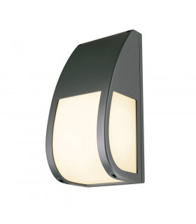 1 Light Wall Light, Anthracite, E27 Energy Saver, Ip54