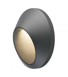 LED Wall Light Anthracite, 5W, 3000K, Ip55