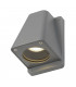 Outdoor Wall Light, Silver-Grey, Ip44, GU10