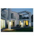 Outdoor Wall Light, Silver-Grey, Ip44, GU10